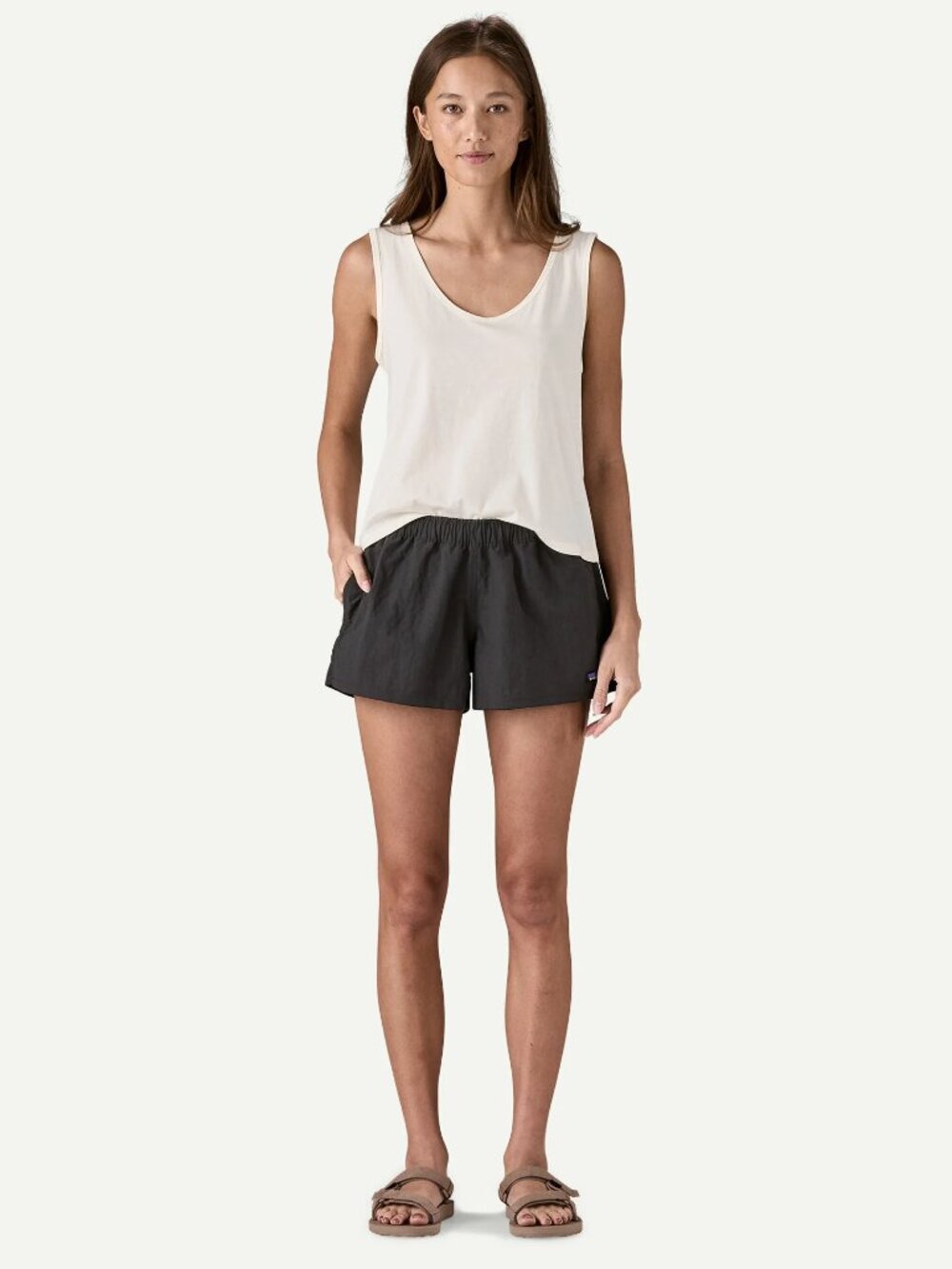 Patagonia Women's Barely Baggies™ Shorts - 2½" Inseam Black Athletic Size Medium